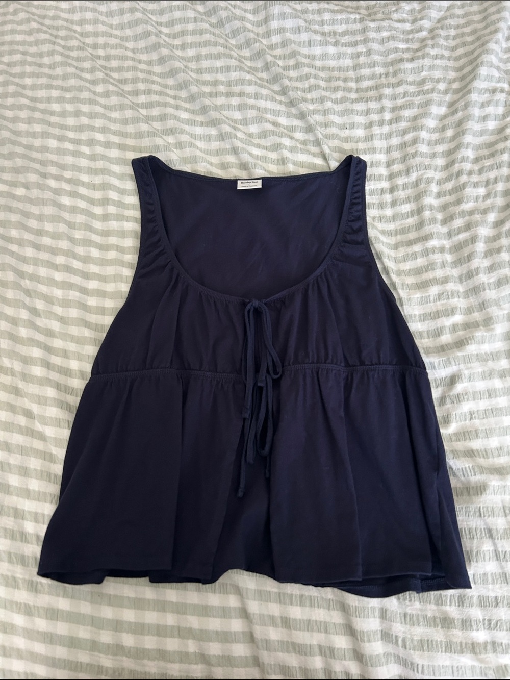 Sunday Best Front-Tie Tank